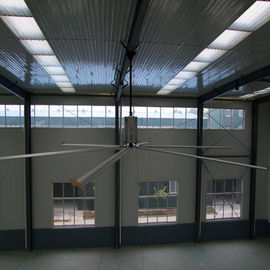 ventilatore da soffitto industriale Hvls della grande aria di 24ft grande sei pale, energia elettrica telecomandata 1500w
