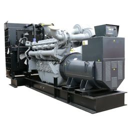 generatore diesel silenzioso di 800kw Perkins, generatore diesel raffreddato ad acqua 1000kva