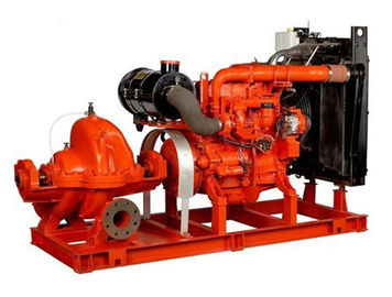 la base della pompa antincendio del motore diesel dell'acqua di irrigazione 80hp ha montato la falda 100GPM di aspirazione 60hp