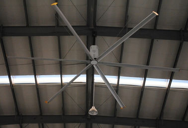 Ventilatore da soffitto industriale aerodinamico di Bigass di 6 pale grande, ventilatore da soffitto elettrico di 20ft HVLS