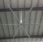 Ventilatore da soffitto industriale aerodinamico di Bigass di 6 pale grande, ventilatore da soffitto elettrico di 20ft HVLS