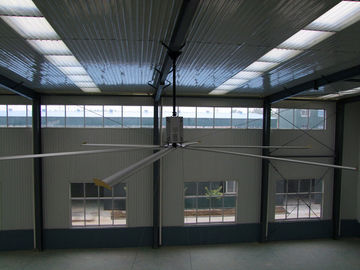 ventilatore da soffitto industriale del grande HVLS grande asino di 24feet per il motore 1.5kw di Nord del magazzino