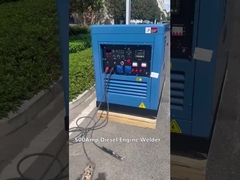 400A 450A 500Amperi Motor Diesel Saldatore Arco di saldatura Generatore CC Set Con Motore Yanmar