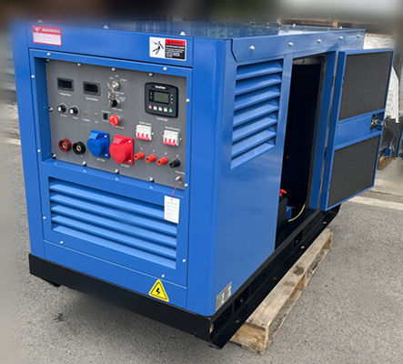 Generatore motorizzato diesel industriale Big Blue 400 di Tig Welding Machine Miller Welder del bastone dell'arco un 600x