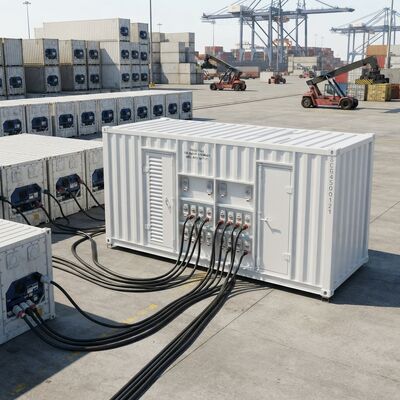 Catene di refrigerazione Container Power Pack Genset 500kva 300kw per generatore diesel Stamford 1800 RPM Reefer Socket Plugs