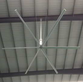 Risparmio energetico industriale del ventilatore da soffitto 20ft HVLS di Bigass della pala di U.S.A. 6 grande per raffreddamento