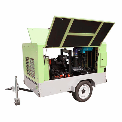 Compressore d'aria portatile a motore diesel da 16 bar 250CFM 400CFM per camion mobile