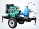 Pompa idraulica ad alta pressione del motore diesel 50kw del ghisa per la singola fase di estinzione di incendio inossidabile