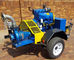 il rimorchio ha montato la pompa idraulica del motore diesel 20hp messa per irrigazione agricola 100m3/h