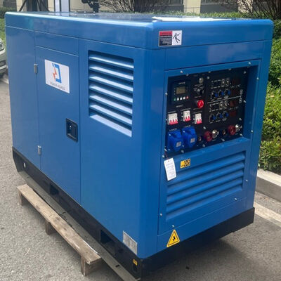 Saldatrice per impieghi gravosi Big Blue 600 Air Pak diesel 600Amp per saldatura ad elettrodo, MIG